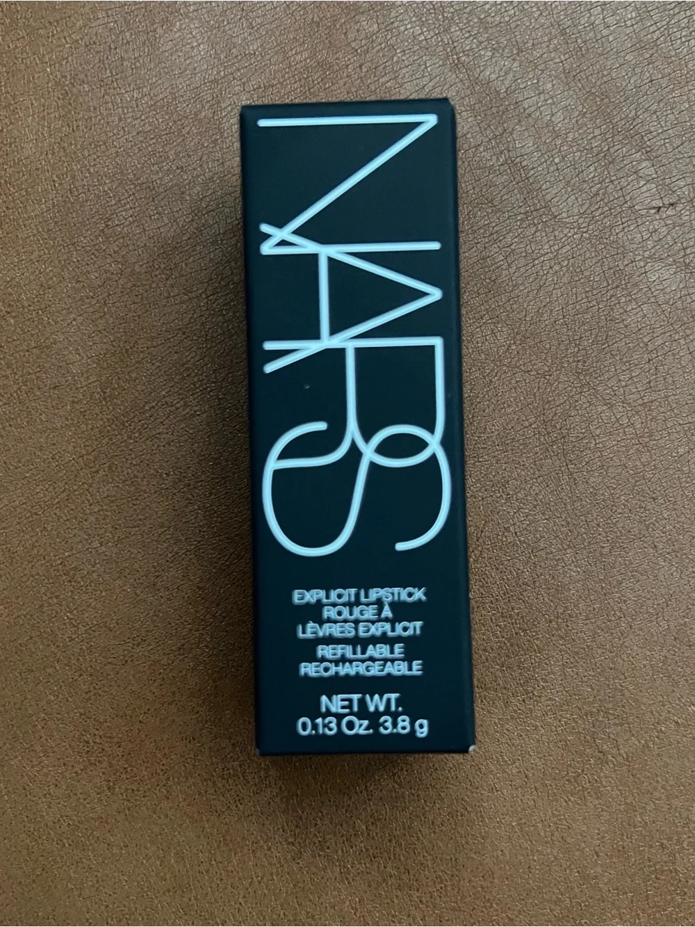 NARS Explicit Refillable Satin Lipstick in 821 LIAISON WarmTan Pink NWT